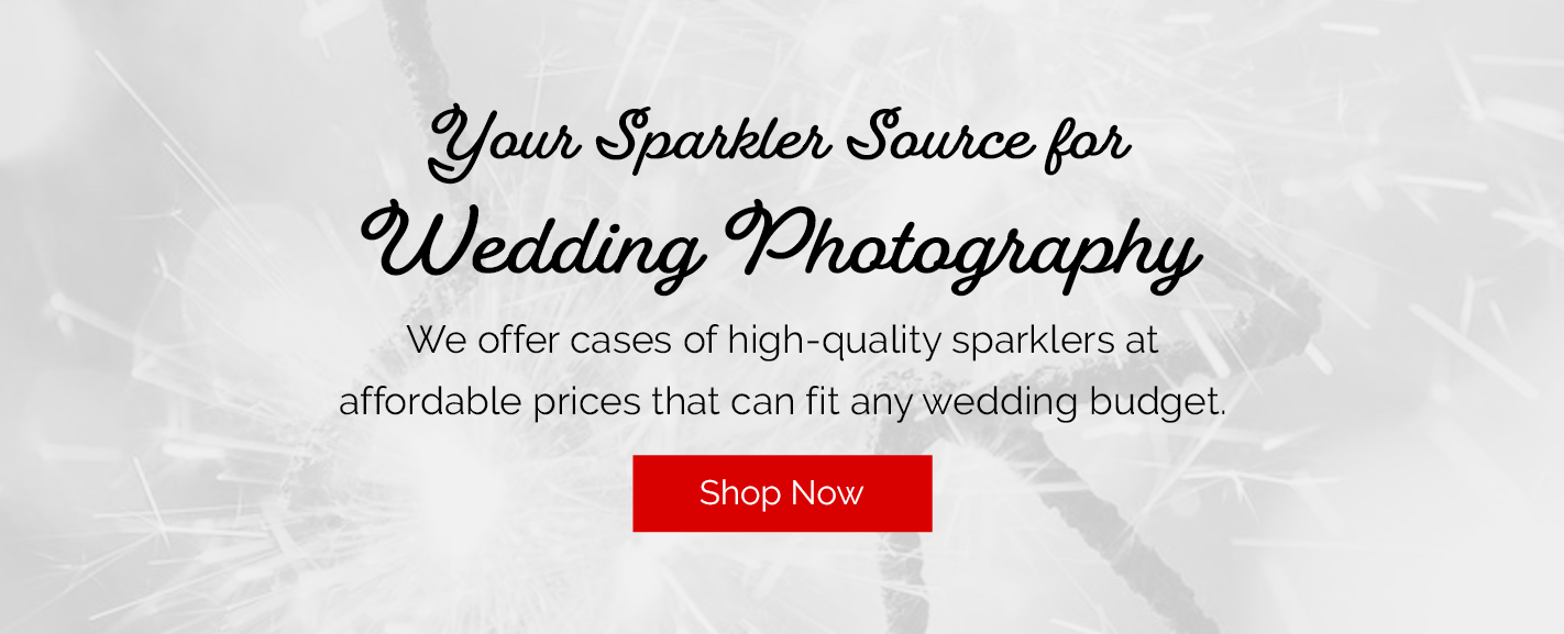 Your Sparkler Source for Wedding Photography